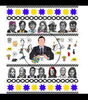 The Office Michael Scott Sweater Image - PNG JPG - Digital File